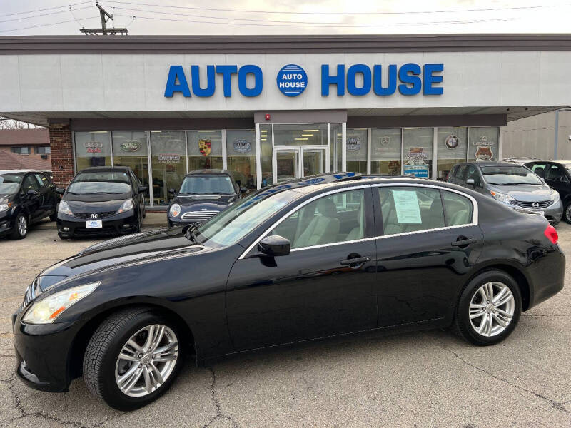 2012 Infiniti G37 Sedan for sale at Auto House Motors in Downers Grove IL