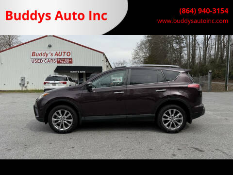 2018 Toyota RAV4 for sale at Buddys Auto Inc in Pendleton SC
