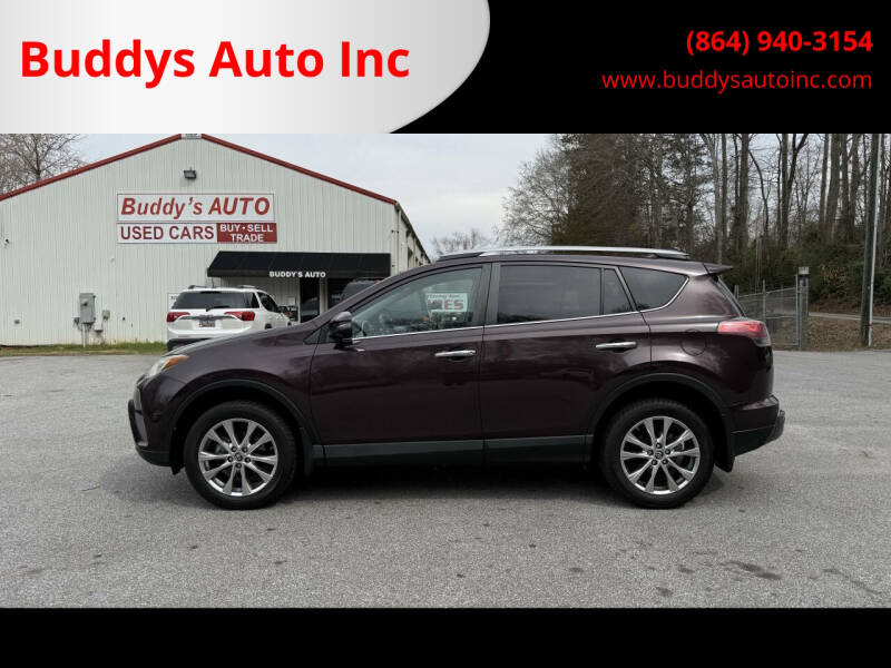 2018 Toyota RAV4 for sale at Buddys Auto Inc in Pendleton SC