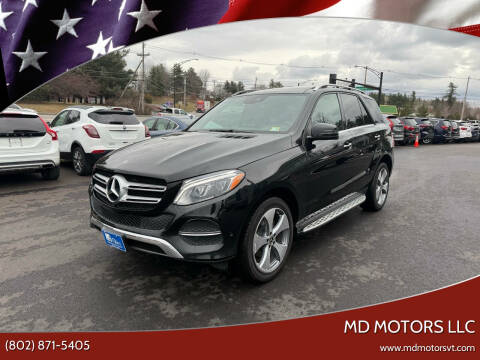 2017 Mercedes-Benz GLE for sale at MD Motors LLC in Williston VT