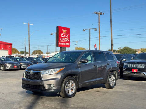 2016 Toyota Highlander for sale at Car Kings in San Antonio TX