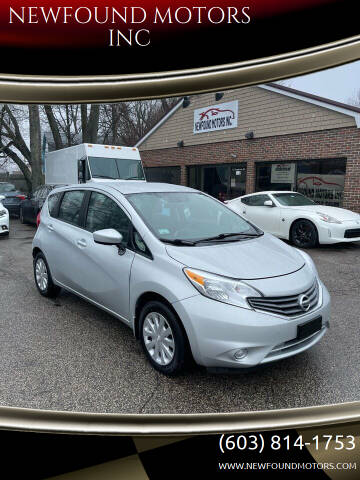 2016 Nissan Versa Note for sale at NEWFOUND MOTORS INC in Seabrook NH