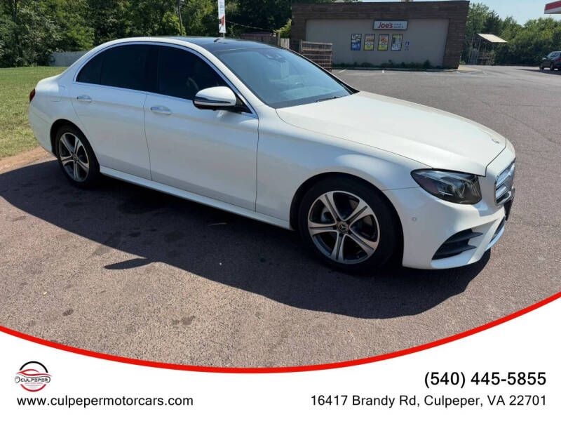 2018 Mercedes-Benz E-Class E 300 4MATIC
