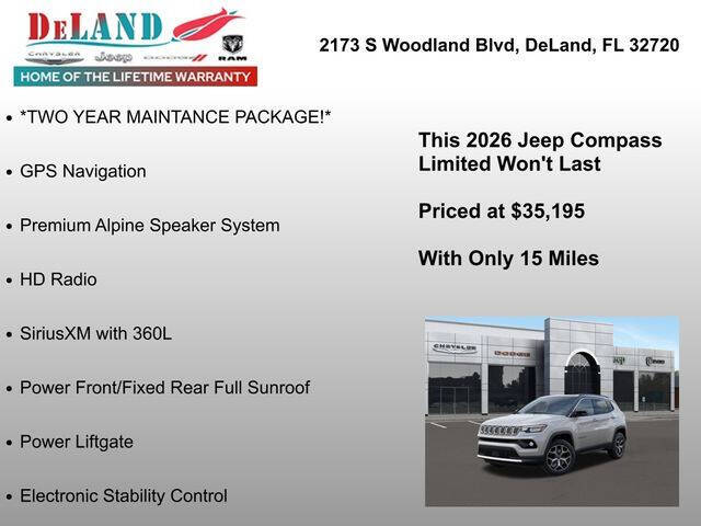 2026 Jeep Compass Limited