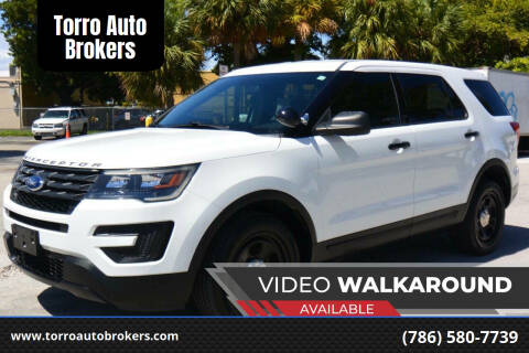 2018 Ford Explorer for sale at Torro Auto Brokers in Miami FL