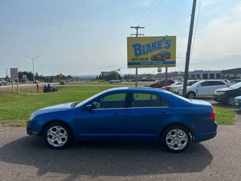 2011 Ford Fusion for sale at Blake's Auto Sales LLC in Rice Lake WI