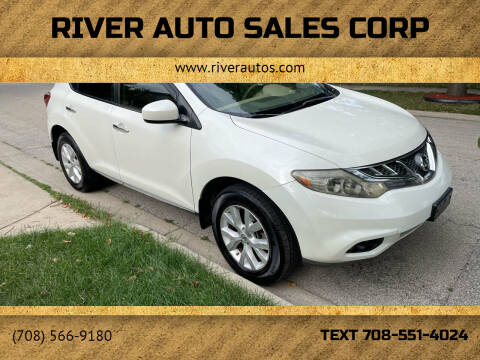 2012 Nissan Murano for sale at RIVER AUTO SALES CORP in Maywood IL