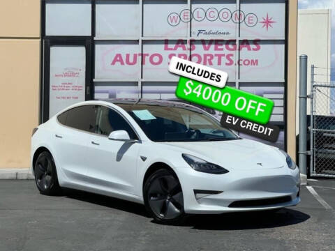 2018 Tesla Model 3 for sale at Las Vegas Auto Sports in Las Vegas NV