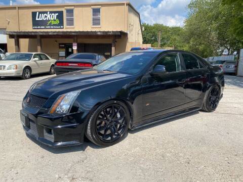 2011 Cadillac CTS-V for sale at LUCKOR AUTO in San Antonio TX