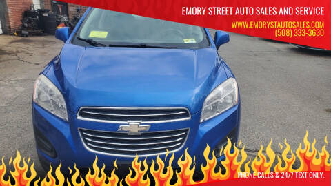 2015 Chevrolet Trax for sale at Emory Street Auto Sales and Service in Attleboro MA