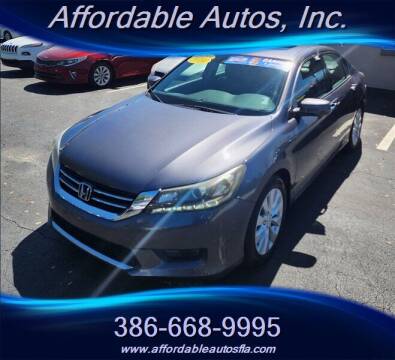 2014 Honda Accord for sale at Affordable Autos in Debary FL