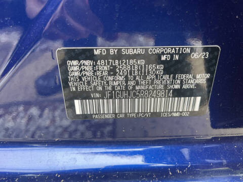 2024 Subaru Impreza RS