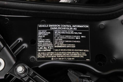 2005 Mercedes-Benz E-Class E 500