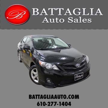 2013 Toyota Corolla for sale at Battaglia Auto Sales in Plymouth Meeting PA