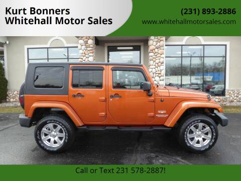 2010 Jeep Wrangler Unlimited for sale at Kurt Bonners Whitehall Motor Sales in Whitehall MI