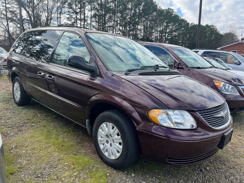 2003 Chrysler Town and Country for sale at Hillside Motors Inc. in Hickory NC