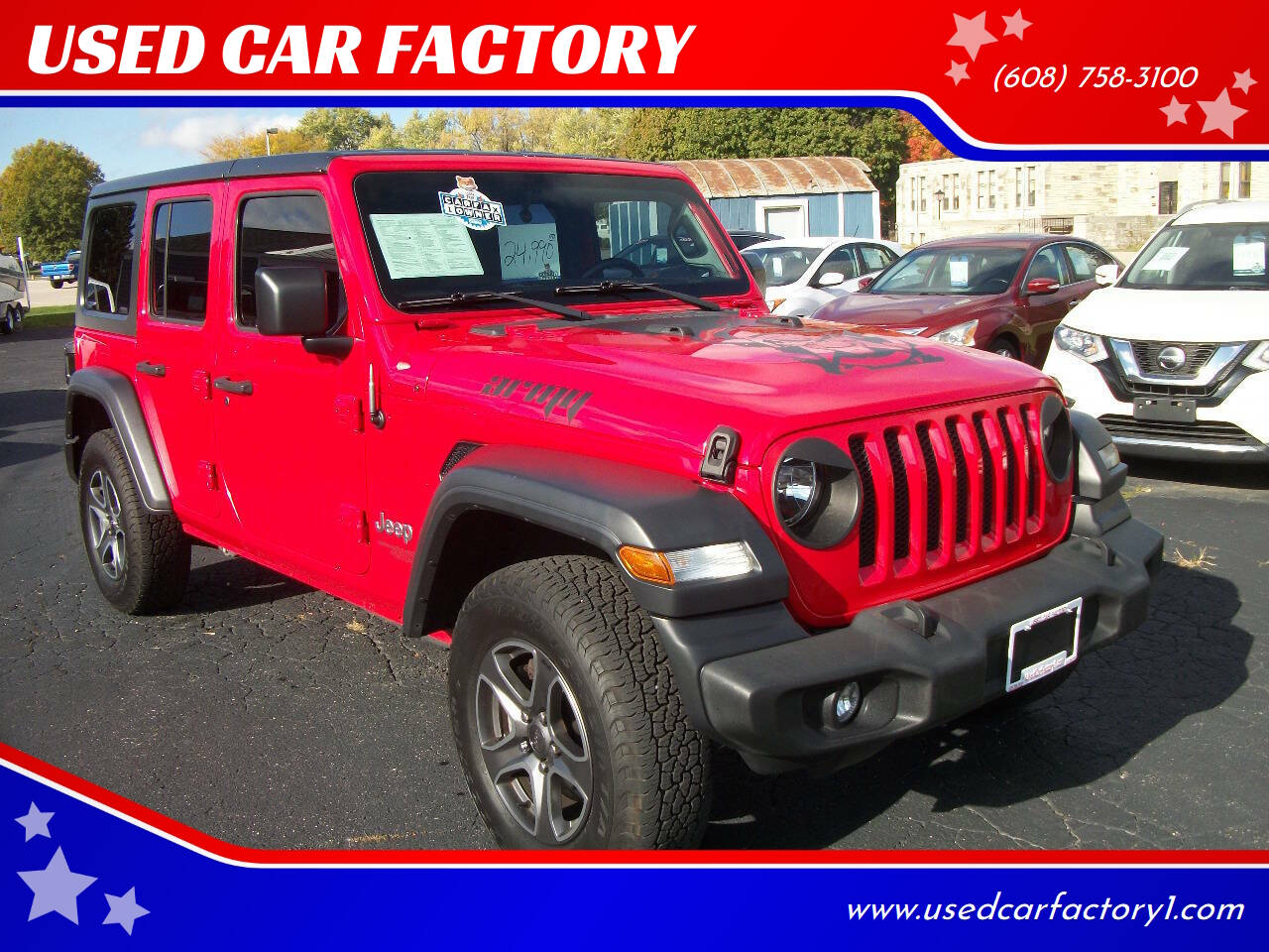 2018 Jeep Wrangler Unlimited Sport 4x4 4dr SUV (midyear release)'s photo