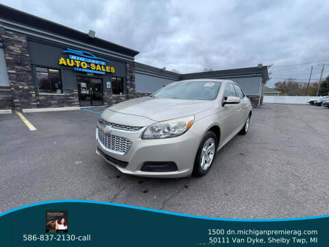 2014 Chevrolet Malibu for sale at BIG JAY'S AUTO SALES in Shelby Township MI