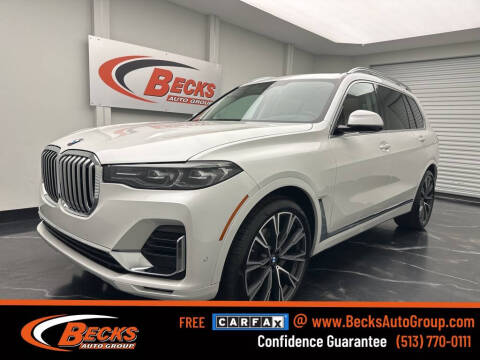 2021 BMW X7 for sale at Becks Auto Group in Mason OH