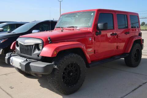 2014 Jeep Wrangler Unlimited for sale at Lipscomb Auto Center in Bowie TX