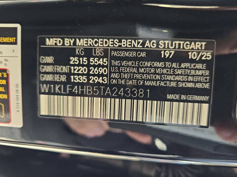 2026 Mercedes-Benz E-Class E 350 4MATIC