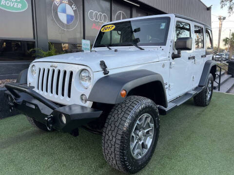 2017 Jeep Wrangler Unlimited for sale at Cars of Tampa in Tampa FL