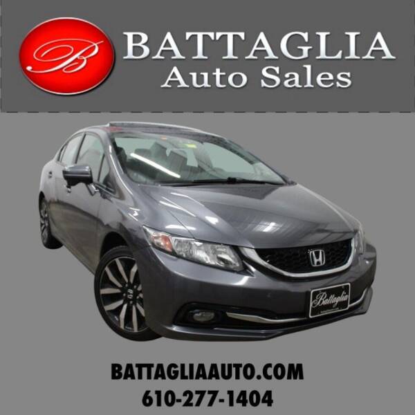 2015 Honda Civic for sale at Battaglia Auto Sales in Plymouth Meeting PA