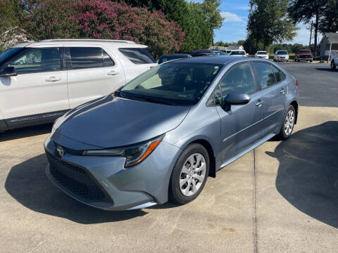 2020 Toyota Corolla for sale at Getsinger's Used Cars in Anderson SC