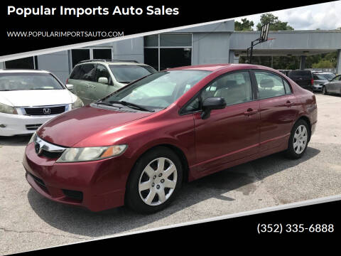 2009 Honda Civic for sale at Popular Imports Auto Sales in Gainesville FL