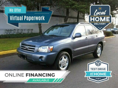 2004 Toyota Highlander for sale at Washington Auto Repair in Washington NJ