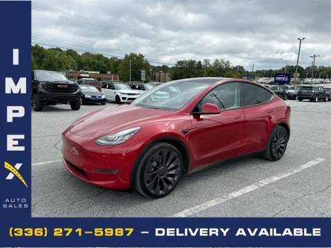 2020 Tesla Model Y for sale at Impex Auto Sales in Greensboro NC