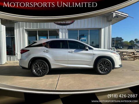 2016 Lexus RX 350 for sale at Motorsports Unlimited in McAlester OK