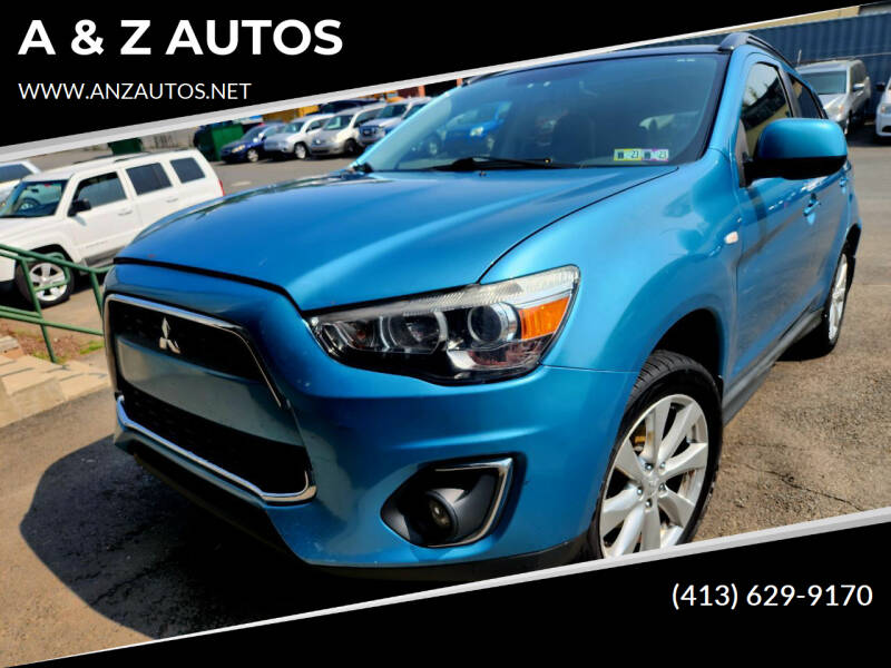 2013 Mitsubishi Outlander Sport for sale at A & Z AUTOS in Westfield MA