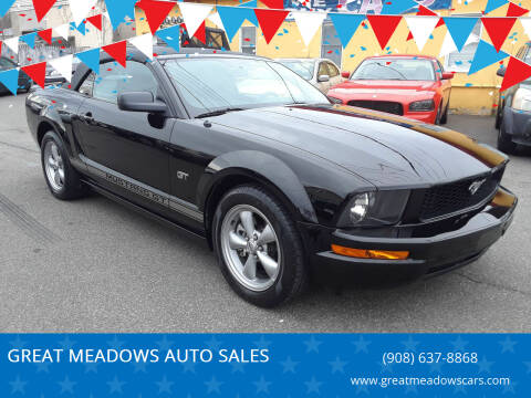 2006 Ford Mustang for sale at GREAT MEADOWS AUTO SALES in Great Meadows NJ