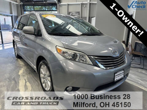 2011 Toyota Sienna for sale at Crossroads Car & Truck in Milford OH