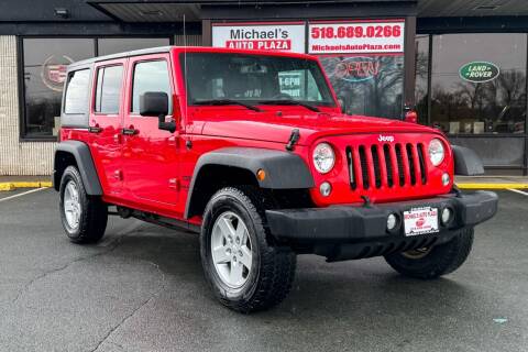 2017 Jeep Wrangler Unlimited for sale at Michaels Auto Plaza in East Greenbush NY
