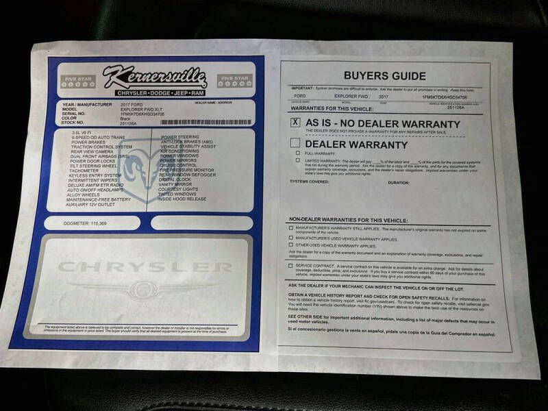 2017 Ford Explorer XLT