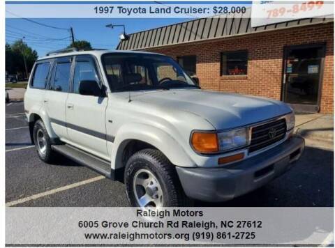 1997 Toyota Land Cruiser for sale at Raleigh Motors in Raleigh NC