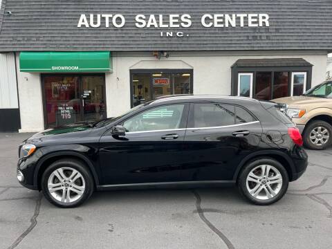 2018 Mercedes-Benz GLA for sale at Auto Sales Center Inc in Holyoke MA
