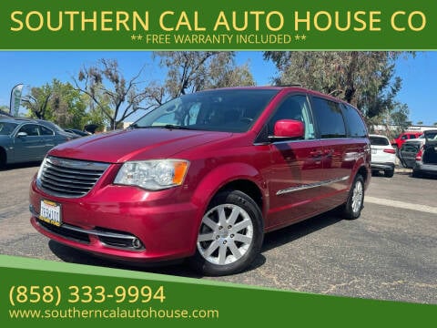 2014 Chrysler Town and Country for sale at SOUTHERN CAL AUTO HOUSE CO in San Diego CA