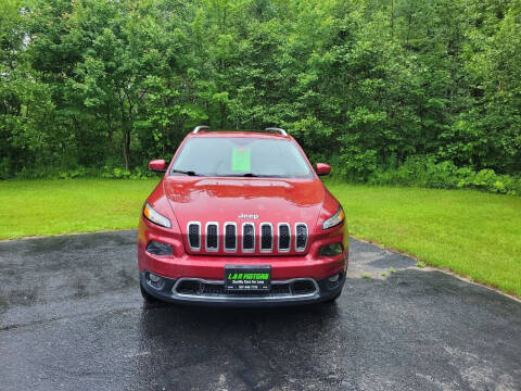 2014 Jeep Cherokee for sale at L & R Motors in Greene ME