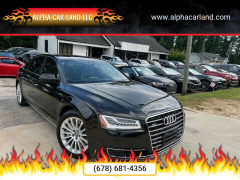 2015 Audi A8 L for sale at Alpha Car Land LLC in Snellville GA