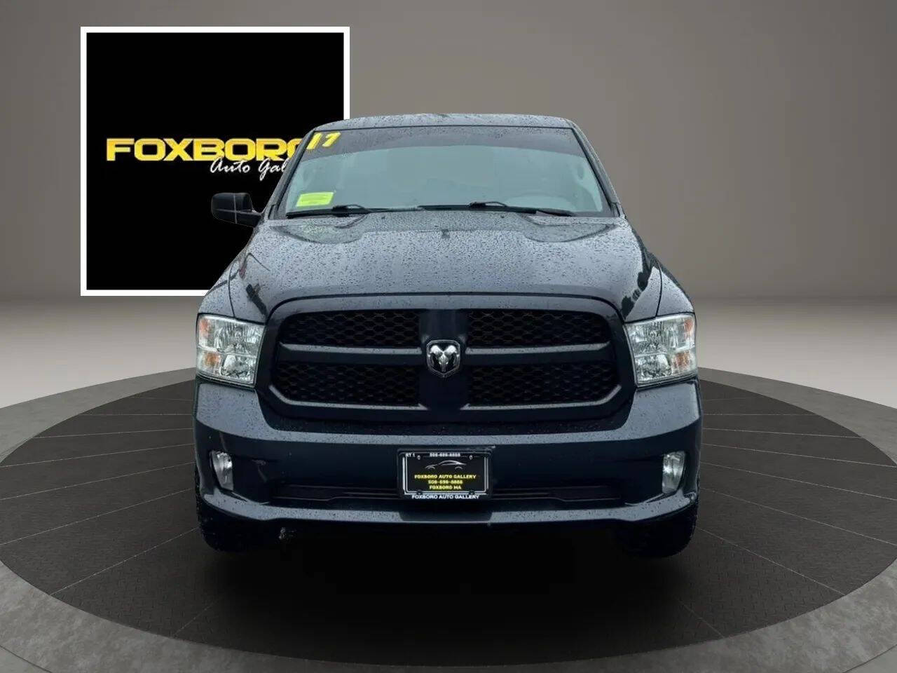 Blue 2017 Ram 1500 Express 4x4 Express 4dr Crew Cab 5.5 ft. SB Pickup 2