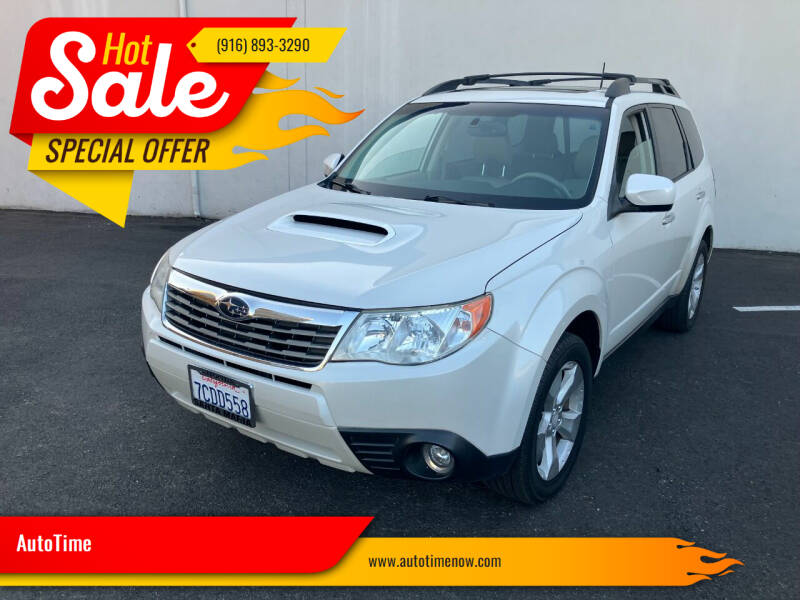 2009 Subaru Forester for sale at AutoTime in Sacramento CA