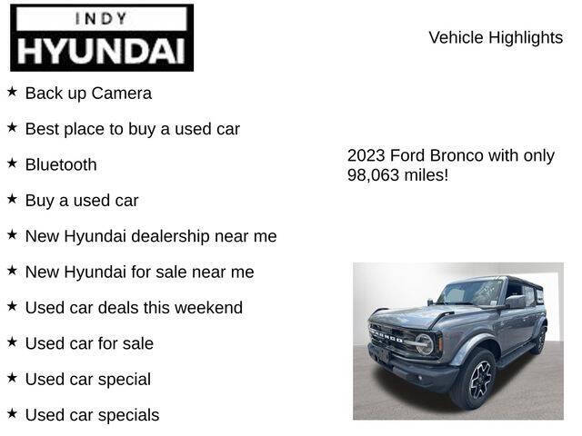 2023 Ford Bronco Outer Banks Advanced