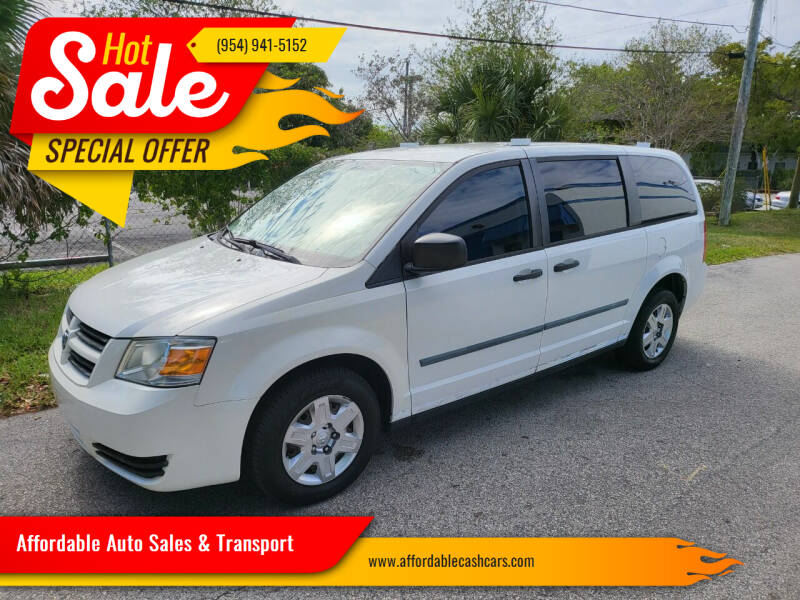 2008 Dodge Grand Caravan for sale at Affordable Auto Sales & Transport in Pompano Beach FL