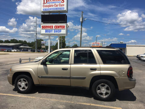 2004 Chevrolet TrailBlazer for sale at Deckers Auto Sales Inc in Fayetteville NC