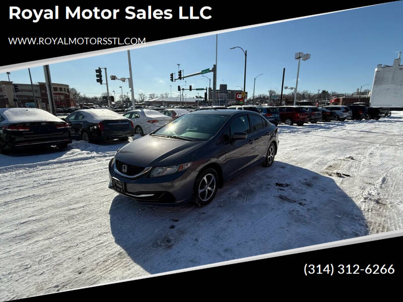 2015 Honda Civic for sale at Royal Motor Sales LLC in Saint Louis MO