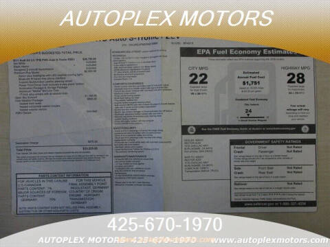 2011 Audi A3 2.0T Premium Plus PZEV