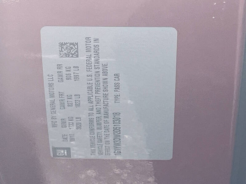 2013 Chevrolet Corvette Z16 Grand Sport